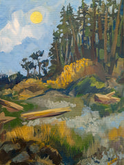 Load image into Gallery viewer, MAC School - Art Bites - Acrylic Island Scene with Wide Brush with Alex Carr -Mar 22nd 2026- 10am-12 - - Class - McMillan Arts Centre & MAC Box Office