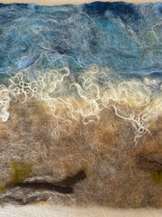 Load image into Gallery viewer, MAC School - Art Bites - Needlle Felting a Beach Scene with Darrell Giraldeau -Mar 22nd 2026 - 1PM-3 - - Class - McMillan Arts Centre & MAC Box Office
