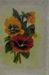 Penny Marshall - Card-  Pansies