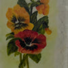 Penny Marshall - Card- Pansies