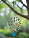 Dee Amendt - Suncatcher - Tree of Life - 4" diameter, hanging length 10"