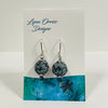 Lynn Orriss - Earrings - Blue denim ball, medium