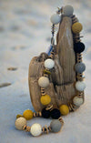 Lynn Orriss - Necklace - Felted Balls - 16" long