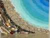 Jan Myers - Mixed Media - Beach scene 7" x 5"