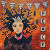 Bernice Pollock - Mixed Media - "Peace" - 8" x 8"