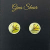 Gina Shear - Earrings - Stud with sterling silver posts