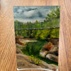 Margery Blom - Oil Painting - Top Bridge  - 4" x 6"