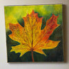 Margery Blom - Oil Painting - Oh Canada #2- 8" x 8"