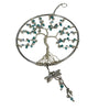 Dee Amendt - Suncatcher - Tree of Life - 4" diameter, 7.5" hanging length