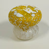 Cinderellas Glass - Glass - Mushroom - Yellow
