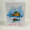 Carla Flegel - Christmas Card - Catch the Christmas Spirit