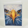 Carol Ann Owers - Card - Eagle Face