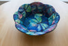 Monika Easy (Habart) - Textile - Large Fluted Dish -Dragonflies