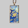 Linda Campbell - Pendant - long rectangle on suede cord
