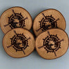 Drift Roots - Driftwood Coaster -set of four