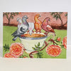 Andrea Walters - Card - Pigeon Rose Tea