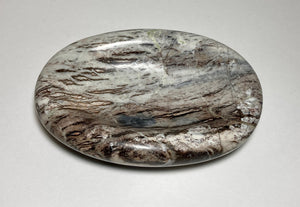 Ian Howie - Carving - Bowl - Rainforest Marble, Kennedy Lake - Ian Howie - McMillan Arts Centre Gallery, Gift Shop and Box Office - Vancouver Island Art Gallery