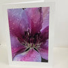 Jane Davidson - Card - Raindrops on flower