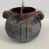 Crystal Burgess - Raku candle - medium size
