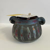 Crystal Burgess - Raku candle - medium size