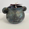 Crystal Burgess - Raku candle - medium size