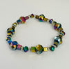Lynn Orriss - Bracelet - Rainbow crystal, medium fit