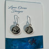 Lynn Orriss - Earrings - Black & White - Resin