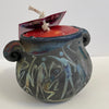 Crystal Burgess - Raku candle - large size