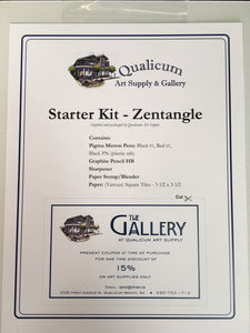 Qualicum Art Supply & Gallery - Starter Kit - Zentangle - Qualicum Art Supply & Gallery - McMillan Arts Centre Gallery, Gift Shop and Box Office - Vancouver Island Art Gallery