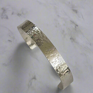 Laurie McDonald - Bracelet - Cuff 1/4" wide, sterling silver