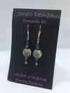 Jane Davidson - Earrings - Sea Urchin with lever back