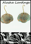 Alasha Lantinga - Earrings - "Clamshell"