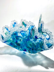 Load image into Gallery viewer, Doroni Lang - Sea Splash Sculpture - Doroni Lang - McMillan Arts Centre Gallery, Gift Shop and Box Office - Vancouver Island Art Gallery