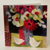 Jennifer McIntyre - Card - Red & white flowers with white birds