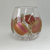Lori Schiersmann - Stemless Wine Glass - copper/red/gold