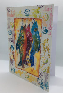 Carla Flegel - Card  - "May the fish be with you"