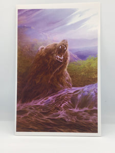 Ice Bear - Card - Grizzly - MAC-Donation - McMillan Arts Centre Gallery, Gift Shop and Box Office - Vancouver Island Art Gallery