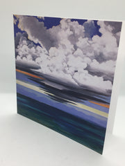 Load image into Gallery viewer, Muriel Bush - Card - Cloud Series #3 - Muriel Bush - McMillan Arts Centre Gallery, Gift Shop and Box Office - Vancouver Island Art Gallery