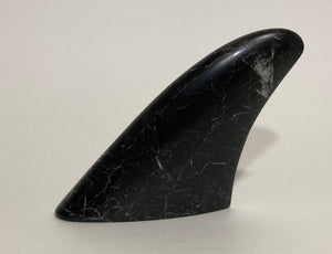 Ian Howie - Carving - Dorsal fin surfacing -  Marble - Ian Howie - McMillan Arts Centre Gallery, Gift Shop and Box Office - Vancouver Island Art Gallery