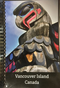 Gerald Fuller - Notebook - photo of carving of a Bald Eagle on cover - Gerald Fuller - McMillan Arts Centre Gallery, Gift Shop and Box Office - Vancouver Island Art Gallery