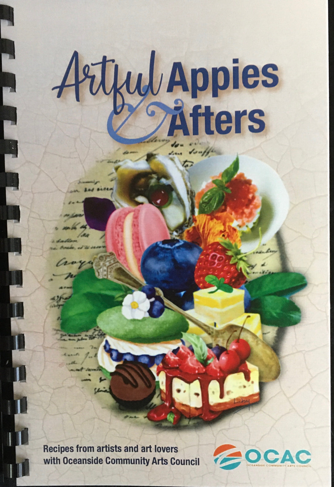 OCAC- Book - Artful Appies & Afters - OCAC - McMillan Arts Centre Gallery, Gift Shop and Box Office - Vancouver Island Art Gallery