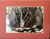 Elena Travanut - Ink Painting - Tree, matted