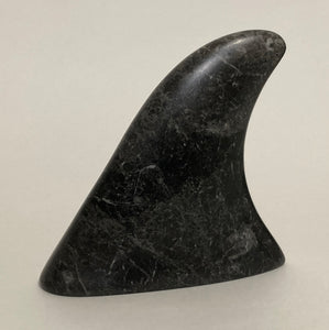 Ian Howie - Carving - Dorsal fin-small - Marble - Ian Howie - McMillan Arts Centre Gallery, Gift Shop and Box Office - Vancouver Island Art Gallery