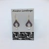 Alasha Lantinga - Earrings - “Willow Lavender” with clear Quartz