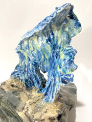 Load image into Gallery viewer, Mary Flores - Porcelain Wave mounted on slate - MAC-Donation - McMillan Arts Centre Gallery, Gift Shop and Box Office - Vancouver Island Art Gallery