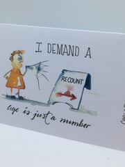 Load image into Gallery viewer, Carla Flegel - Birthday Card - "90 Happy Birthday" - Carla Flegel - Card - McMillan Arts Centre & MAC Box Office