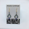 Alasha Lantinga - Earrings - Small "Willow" with Tanzanite