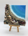 Jan Myers - Mixed Media - Beach scene