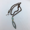 Alasha Lantinga - Necklace - "Juliet" with Amazonite bezel