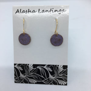 Alasha Lantinga - Earrings - Lavender "Teeny Penni